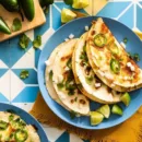 Low Carb Creamy Chicken Poblano Tacos